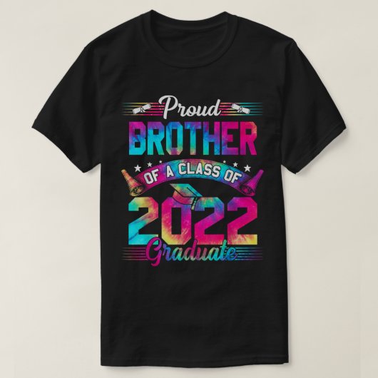 Broer van kleurstof van 2022 Afstuderen T-shirt (Design voorkant)
