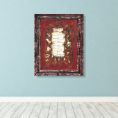 Broer van Ref Canvas Afdruk (Insitu (Houten vloer))