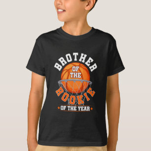 Broer van Rookie 1e verjaardag Sketll familiefeest T-shirt