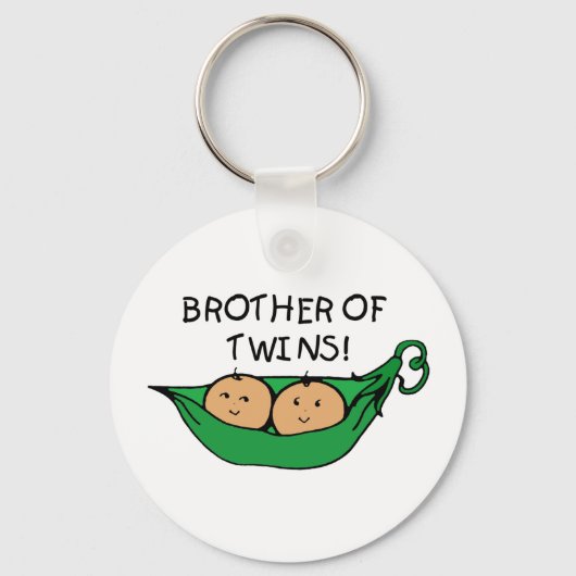 Broer van tweelingpeul sleutelhanger (Voorkant)
