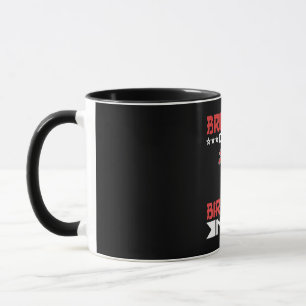 Broer van verjaardag Ninja Fight Taekwondo Gift Mok