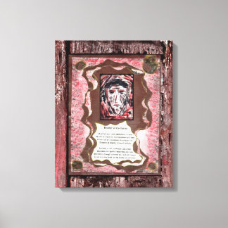 Broer van verwarring canvas afdruk
