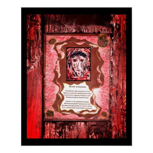 Broer van verwarring poster (Voorkant)