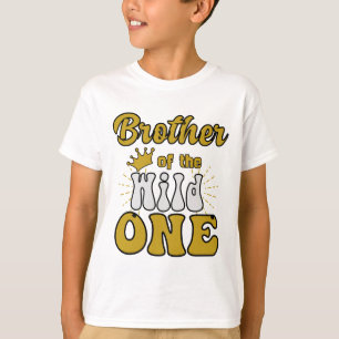 Broer van Wild One Verjaardag T-shirt