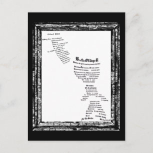 Broer van Woede en Verwardheid Briefkaart