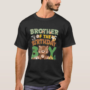 Broer Verjaardag Jongen Een Gelukkige Camper 1e Ee T-shirt