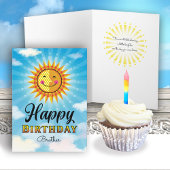 Broer Verjaardag Schattigee Zon Kaart