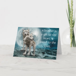 Broer, vriend van de geest kaart