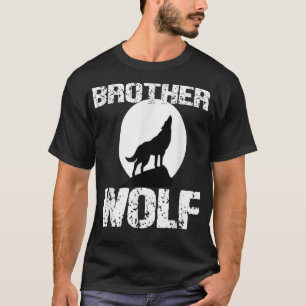 Broer Wolf Shirt Overeenkomstige Familie Stam Wolv