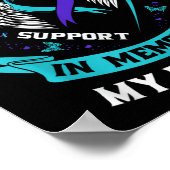 Broer: Zelfmoord: Bewustmakingspreventie Memorial  Poster (Hoek)