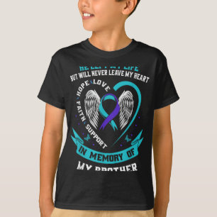 Broer: Zelfmoord: Bewustmakingspreventie Memorial  T-shirt