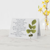 Broer zister Sentimental Poem Sibling Birthday Kaart (Gele Bloem)