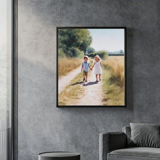 Broer & Zus Liefde Poster