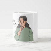 Broer & zus mokken, broers en zussen geschenken, k grote koffiekop (Voorkant)