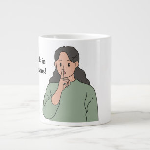 Broer & zus mokken, broers en zussen geschenken, k grote koffiekop