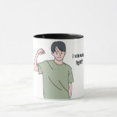 Broer & zus mokken, broers en zussen geschenken, k mok (Midden)