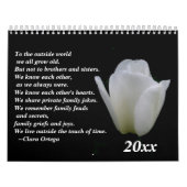 Broer/zuster-verjaardag Kalender (Hoes)