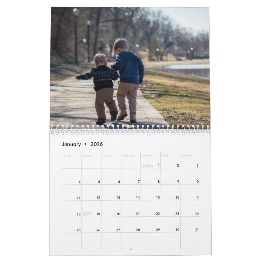 Broer/zuster-verjaardag Kalender (Jan 2026)