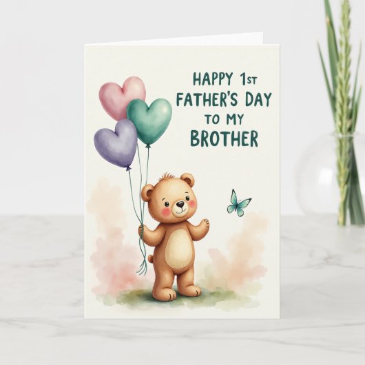 Broers 1e Vaderdag kaart (Voorkant)