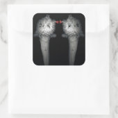 Broers 2013 vierkante sticker (Tas)