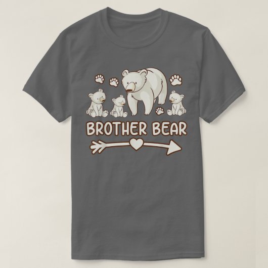 broers beer 3 overhemd , broeder beer tshirts bo (Design voorkant)