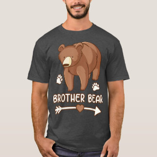 broers beer , broertje beer T - shirts voor mannen
