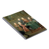 Broers Clarke met andere heren die Wi Notitieboek (Rechterzijde)