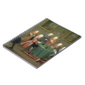 Broers Clarke met andere heren die Wi Notitieboek (Linkerzijde)