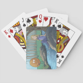 Broers en zussen - beste vrienden pokerkaarten