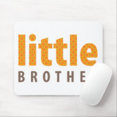 BROERS EN ZUSSEN COLLECTIE - broertje {sinaasappel Muismat (Met muis)