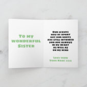 Broers en zussen of tweelingen kaart (Binnen)