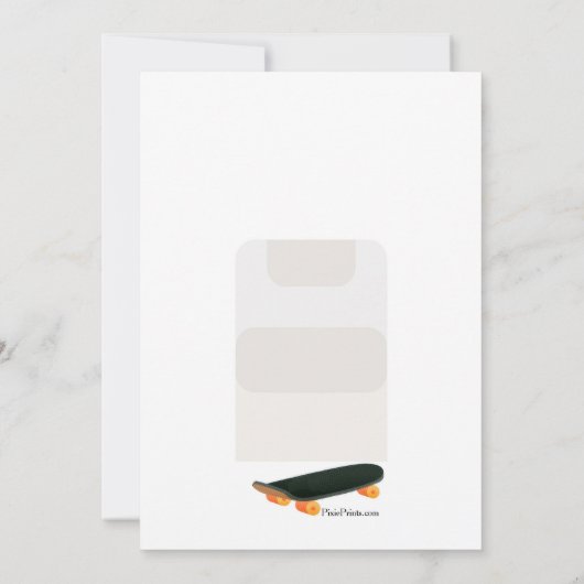 Broers en zussen verjaardagsfeestje uitnodigingen (Achterkant)