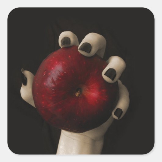 Broers Grimm Tempting Witch Vierkante Sticker (Voorkant)