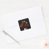 Broers Grimm Tempting Witch Vierkante Sticker (Envelop)