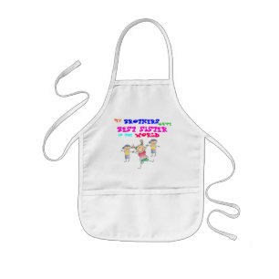 Broers hebben beste zuster Apron Kinder Schort