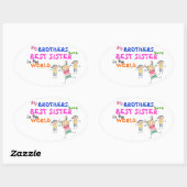 Broers hebben Beste Zuster Sticker (Vel)