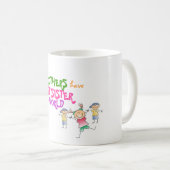 Broers hebben de beste zuster - Siblings Love Mok (Voorkant rechts)