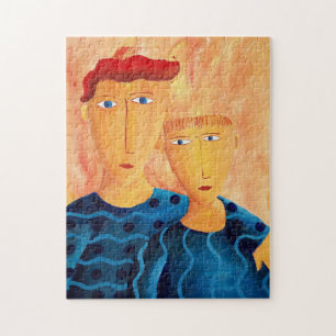 Broers Heden ten Schilderen Fijne Kunst Legpuzzel