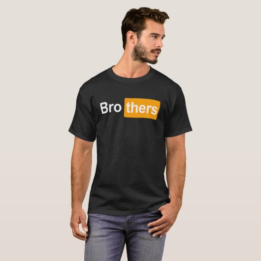 Broers Ideeën Brothers Brothers Hub T-shirt (Voorkant volledig)