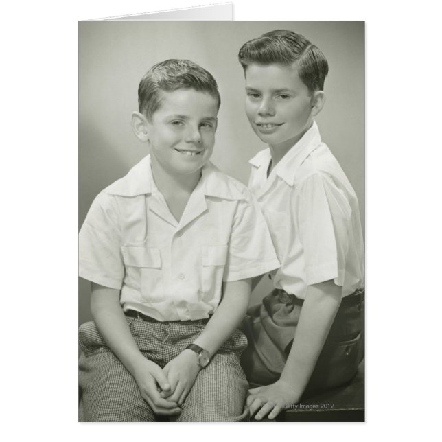 Broers in Studio (Voorkant)