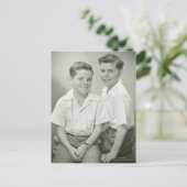 Broers in Studio Briefkaart (Staand voorkant)