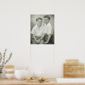 Broers in Studio Poster (Keuken)