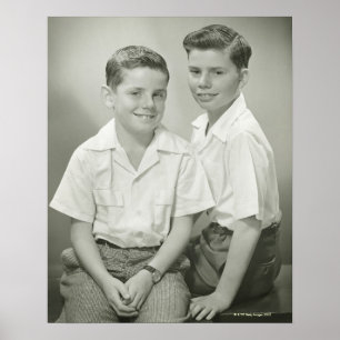 Broers in Studio Poster