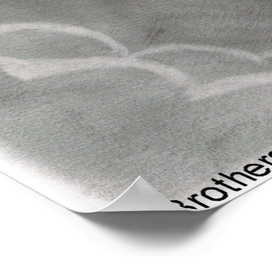 Broers in wapens poster (Hoek)