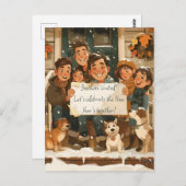 Broers, Kinderen en Honden Briefkaart (Voorkant / Achterkant)