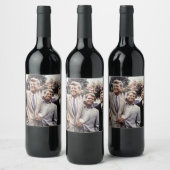 Broers met president John Kennedy Witte Huis Wijn Etiket (Flessen)