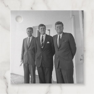 Broers, President John Kennedy, Robert & Ted Bedankjes Labels