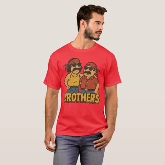 Broers T-shirt (Voorkant volledig)