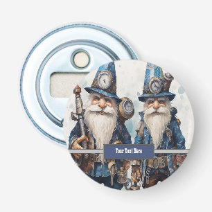 Broers Twins Partners Steampunk Button Flesopener