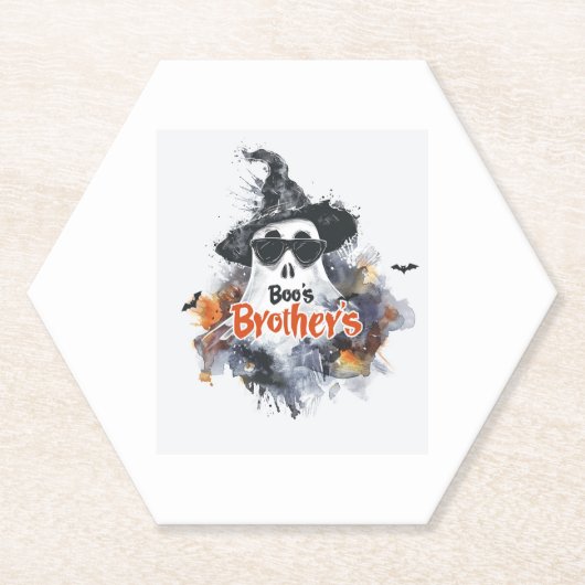 Broers van Boo Kartonnen Onderzetters (Voorkant)